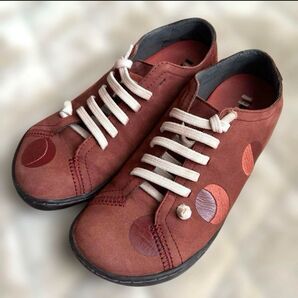 【美品】CAMPER カンペール 37 スニーカー ペウカミTWINS