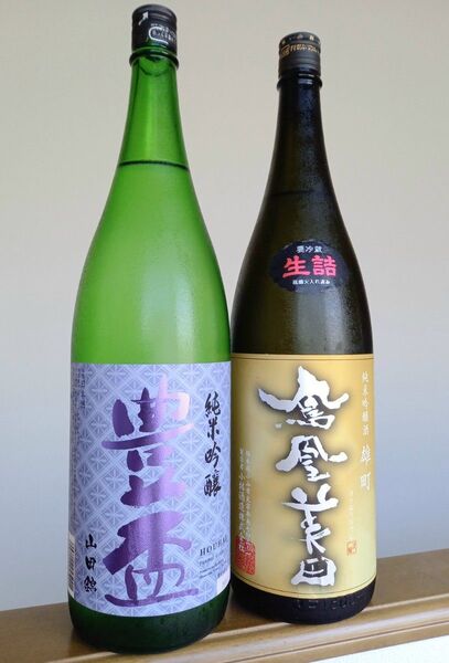 【豊盃】純米吟醸 山田錦&【鳳凰美田】純米吟醸 大地 火入 2本セット 各1800ml 製造2025年7月 冷蔵保存