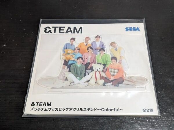 &TEAM プラチナムザッカビッグアクリルスタンド〜Colorful〜 ①