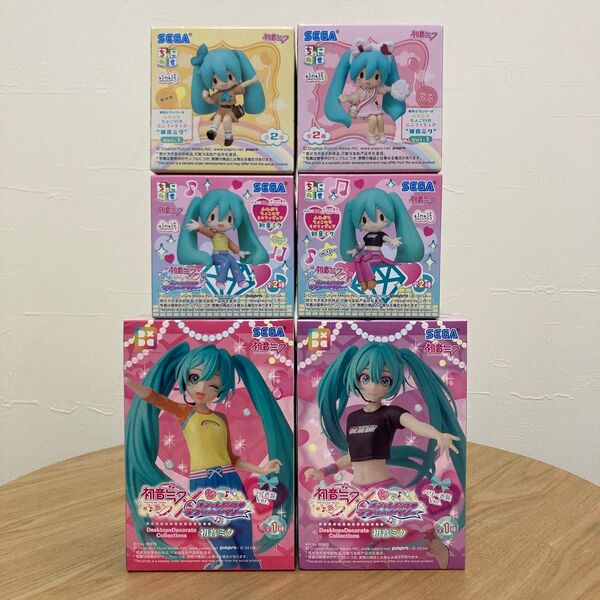 【新品未開封】初音ミク オシャレ魔女 ラブ ベリー ふわぷち フィギュア 6点セット