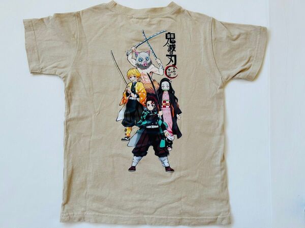 鬼滅の刃 Tシャツ 半袖Tシャツ 130cm 子供服 竈門炭治郎 禰豆子 伊之助 善逸
