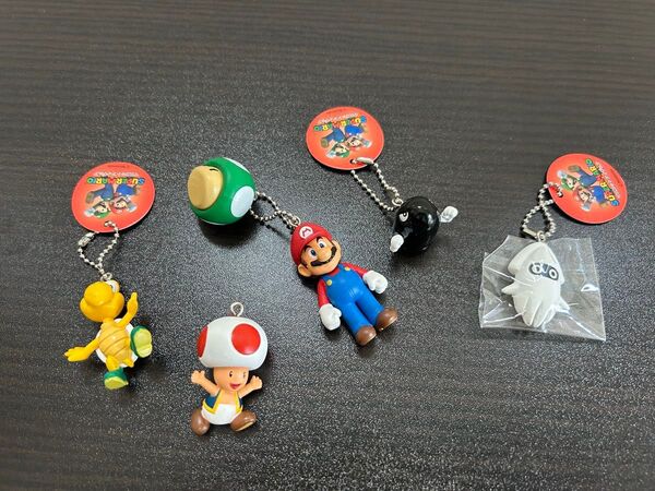 スーパーマリオ マスコット フィギュア キーホルダー 一部チェーン無しあり プライズ品