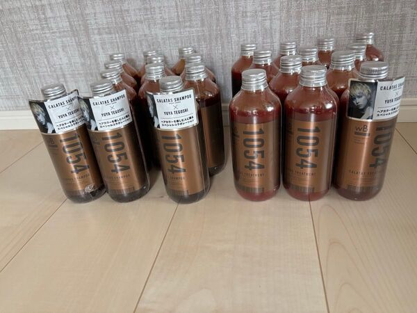 カラタスシャンプー×12本・トリートメント ×12本ヒートケア1054wB 250ml 24本