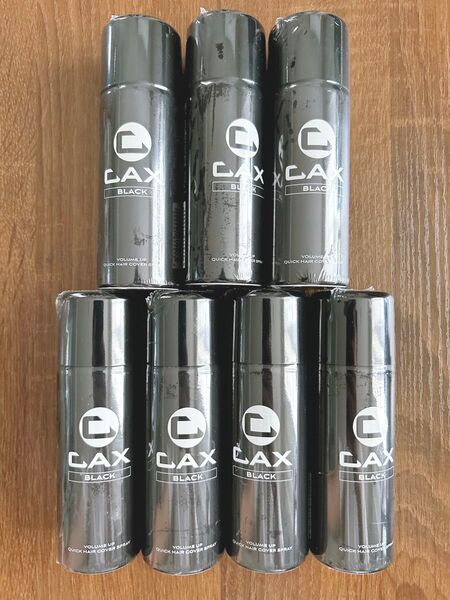 CAX ブラック ヘアスプレー 50g 7本セット