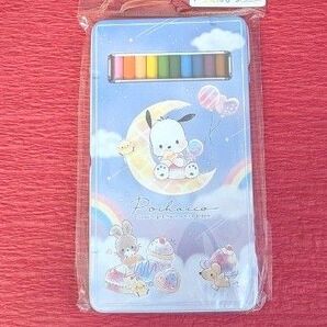 カミオジャパン サンリオ ポチャッコ缶ケース入 12色色鉛筆