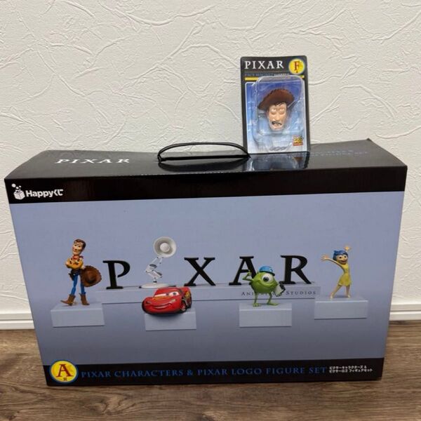 Happyくじ PIXAR フィギュア A賞 ピクサーキャラクターズ F賞 フェイスマグネット ウッディ