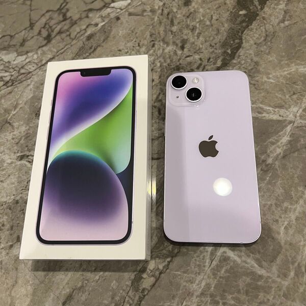 iPhone 14|パープル|128GB|SIMフリー|バッテリー86%