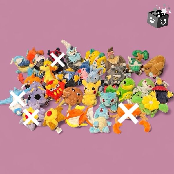 ポケモンぬいぐるみ ポケモンフィット ポケモンfit まとめ売り No.B354 バラ売り可