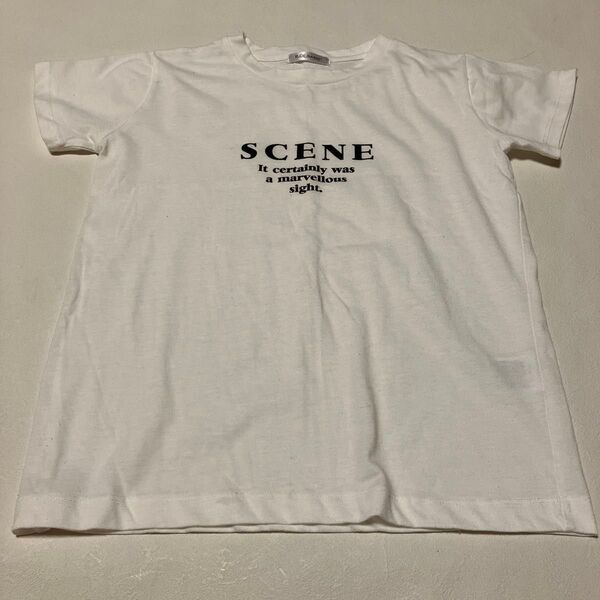 レディース Mサイズ ホワイト 半袖Tシャツ