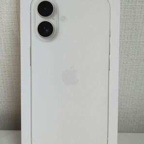 iPhone 16 White 128GB MYDR3J/A 未開封 + ケース、フィルム