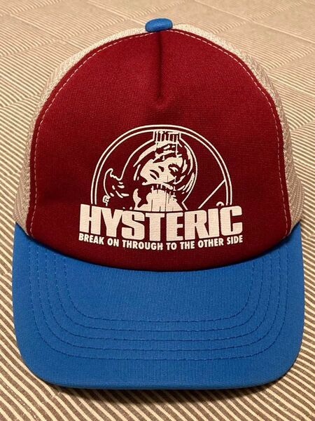 超希少 HYSTERIC GLAMOUR ヒステリックグラマー メッシュキャップ ヒスガール ギターガール ユニセックス