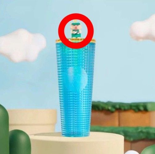 スターバックス 海外 ストローキャップ 日本未発売 ベアリスタ ゲーム ピクセルアート スタバ STARBUCKS タンブラー