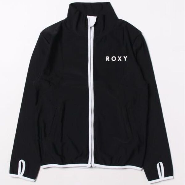 ロキシーキッズ ジップアップラッシュガード130-150cm在庫あり