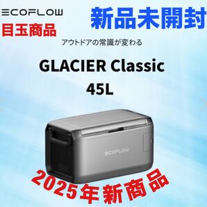 【価格相談 夏感謝祭セール】EcoFlow (エコフロー) GLACIER Classic 45L ポータブル冷蔵庫 (冷凍庫)