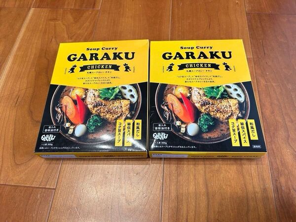 GARAKU ガラク 札幌スープカレー チキン 300g 2個