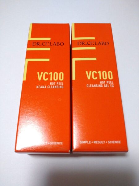 ドクターシーラボ VC100 ホットピールクレンジングゲル 18g×2本セット