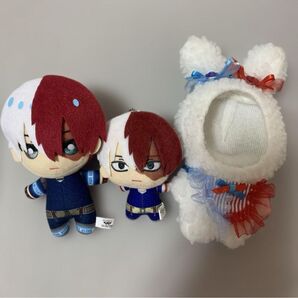 【僕のヒーローアカデミア】轟焦凍 ぬいぐるみ 2点セット