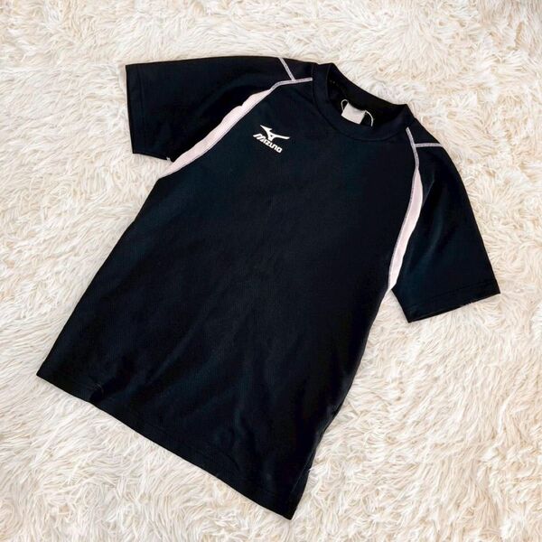 『mizuno』ミズノ(S)スポーツウェア トレーニング 半袖Tシャツ 吸水速乾
