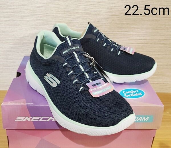 スケッチャーズ SKECHERS SUMMITS サミッツ スリッポン シューズ スニーカー 12980