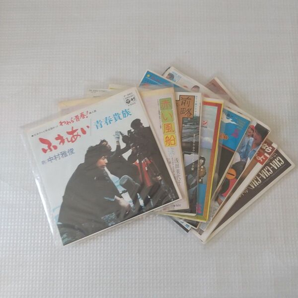 ドラマ主題歌 レコード (西遊記/熱中時代 他)