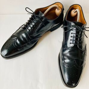 REGAL リーガル 黒 ウイングチップ 25cm 除菌・消臭済み