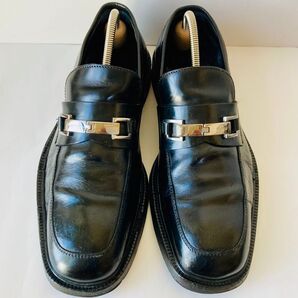 GUCCI グッチ 黒 ローファー 25.5cm 除菌・消臭済み