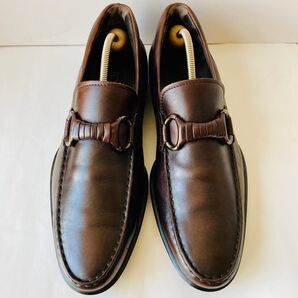 TOD'S トッズ 濃茶 ビットローファー 26.5cm 除菌・消臭済み
