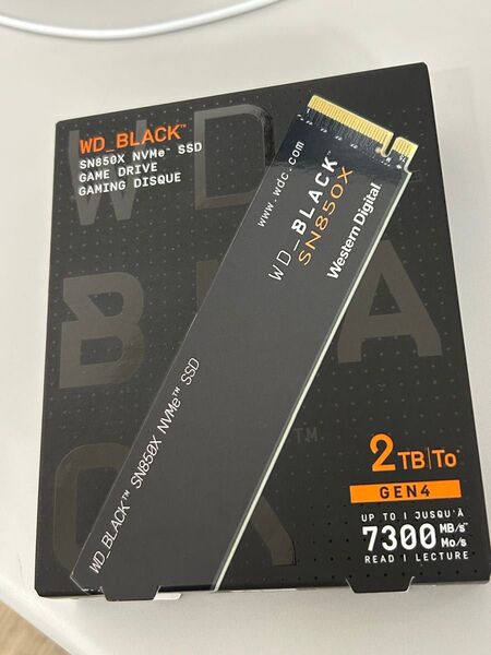 【新品・未開封】WD BLACK SN850X SSD 2TB