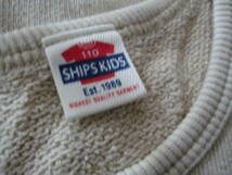 SHIPS KIDS１１０　シップスキッズ　ベージュベスト_画像4