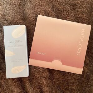 HADATOIROトライアルセット Pure SilkyTONE UP CREAM