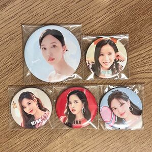 TWICE ミナ 缶バッジ 缶バッチ 5個セット