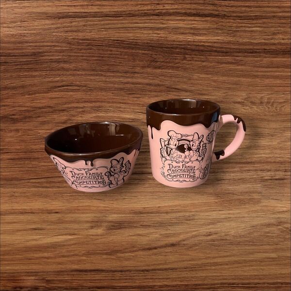 ダックファミリー ディズニーランド35周年記念マグカップ&カップ