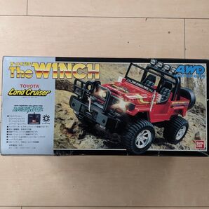 BANDAI ザ・ウインチ TOYOTA ランドクルーザー 4WD 昭和 レトロ