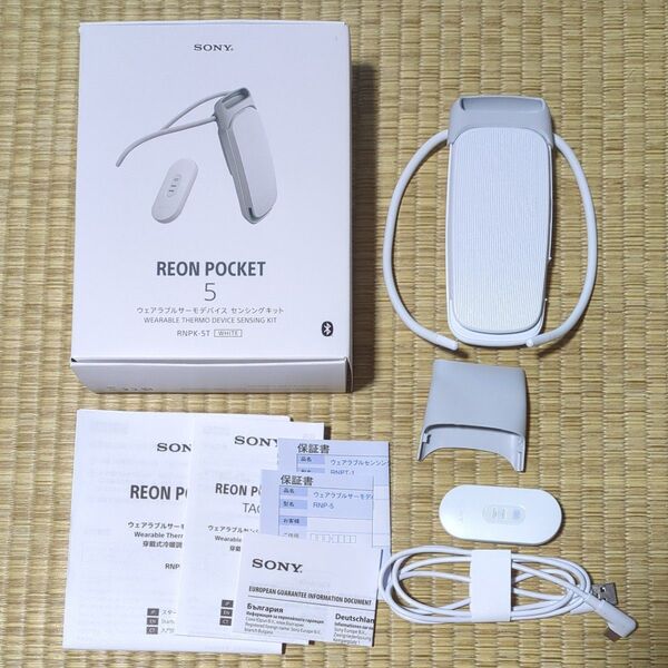 ソニー REON POCKET レオンポケット5 ネッククーラー 冷却 プレート