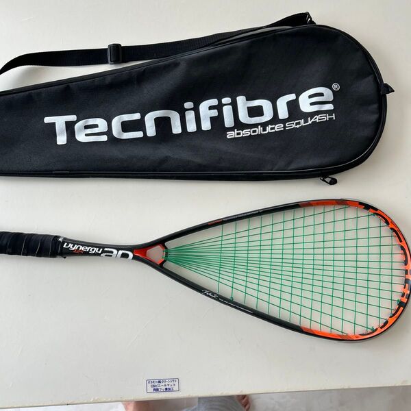 Tecnifibre スカッシュラケット DYNERGY AP 125 ケース付き