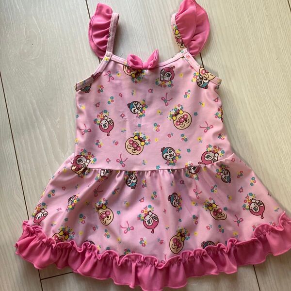 アンパンマン 水着 90 ピンク 女児