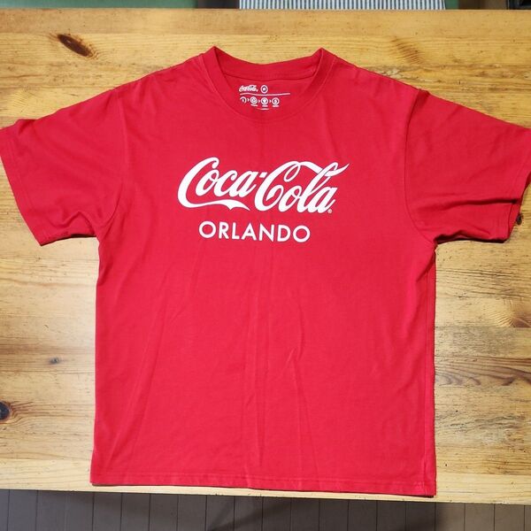 古着 Coca Colaコカ・コーラORLANDO 半袖Tシャツ サイズM