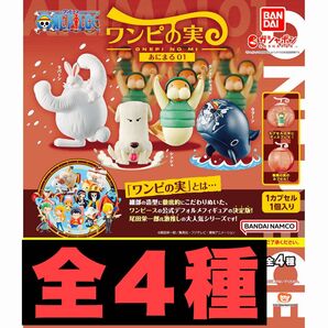 新品ワンピの実 あにまる01 全4種 カプセル付き