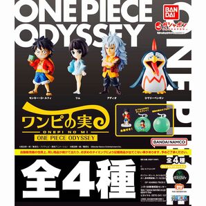 新品ワンピの実 ODYSSEY 全4種 カプセル付き