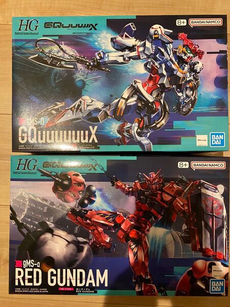 【新品未開封】 HG 1/144 GQuuuuuuX ジークアクス 赤いガンダム
