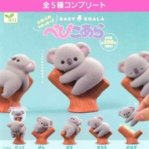 べびこあらガチャ ガチャガチャ フルコンプ にっく ぱん ぼす おもち おはぎ フィギュア コアラ 動物 新品 かわいい