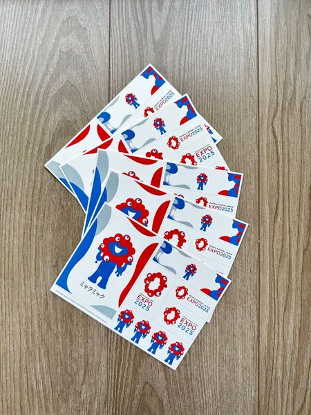 非売品!大阪万博 ミャクミャクシール 5枚セット