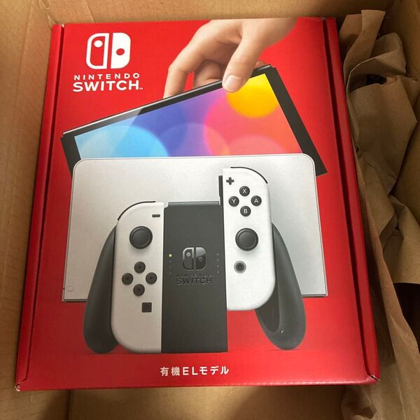 保証印無 Nintendo Switch 有機ELモデル ホワイト 本体ニンテンドースイッチ
