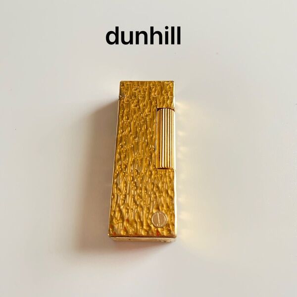 dunhill ダンヒル ガスライター ローラー式 ゴールド 喫煙グッズ ライター
