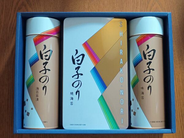 【新品】白子のり 詰合せ 海苔ギフトセット 味のり 焼のり のり茶漬 3種 詰め合わせ SA-300