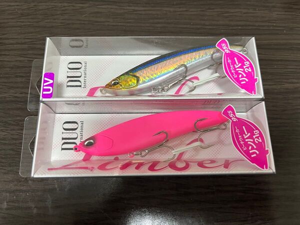 未使用 リンバー 95S ビーチウォーカー 21g DUO LINBER マットピンク UVカタボシイワシ