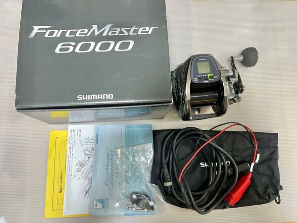 美品 シマノ フォースマスター 6000 巻上距離 35.1km 使用時間66時間 SHIMANO Force Master