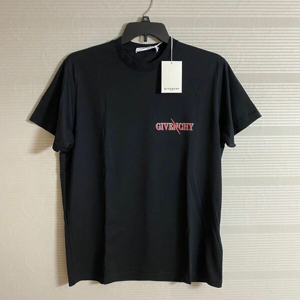 新品 本物 正規品 GIVENCHY ジバンシー メンズ Tシャツ ロゴ 黒