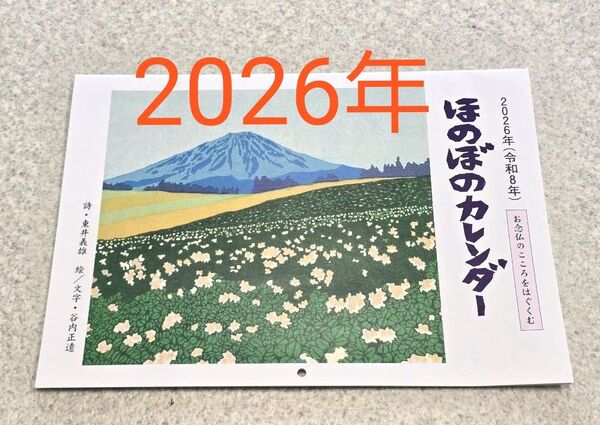 来年用 2026年 令和8年 カレンダー 壁掛けカレンダー 風景