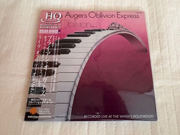【紙ジャケCD】Brian Auger / Live Oblivion, Vol. 2 ブライアン・オーガー